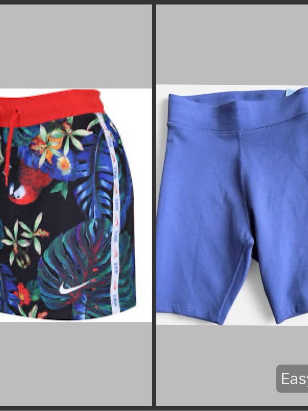 Nike Athletic Hawaiian skirt and biker shorts! NWT!